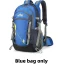 Blue bag only